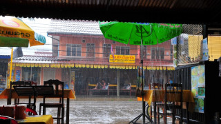 A rainy day in Vang Vieng