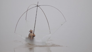 Lao fisherman
