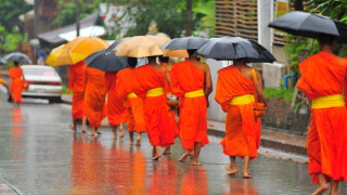 Procession of monks